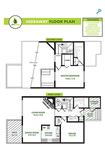 Hideaway Floorplan