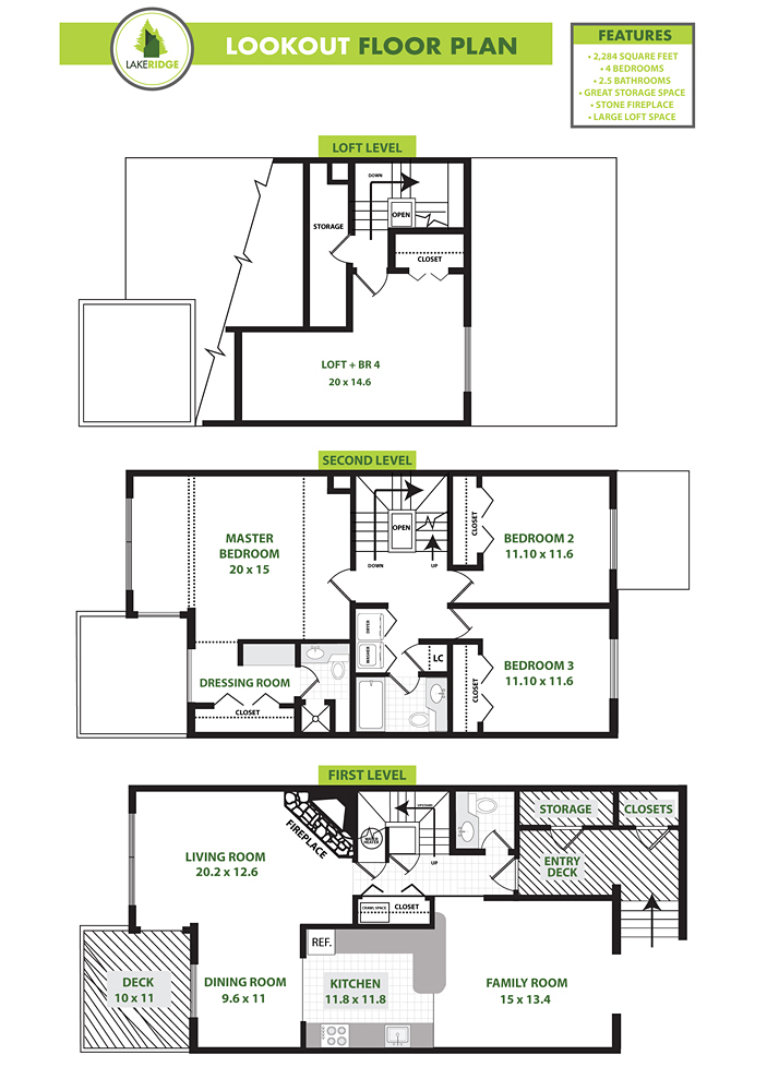 Lookout Floorplan